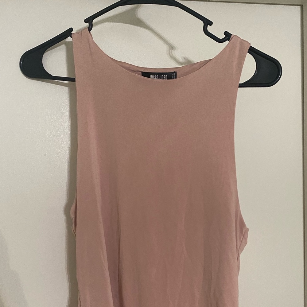 Mauve missguided bodysuit